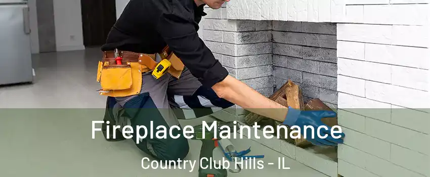 Fireplace Maintenance Country Club Hills - IL